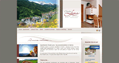 Desktop Screenshot of chalet-lena.com